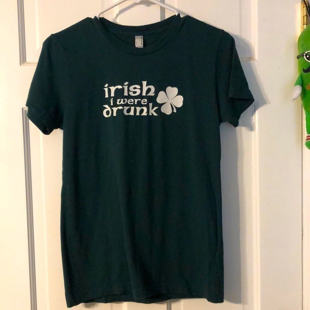 American Apparel “Irish I Were Drunk” T-shirt
